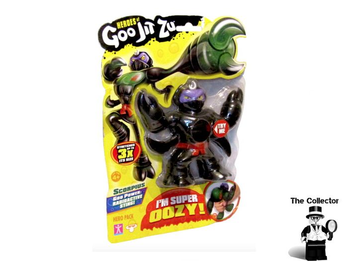 Heroes of Goo Jit Zu Scorpion Scorpius Figure Brand New Sealed Rare Hard To Find