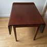 Antique mahogany drop leaf table Image 4