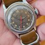 1940s Swiss Made Lanco Military Mechanical Wind up Watch Image 6