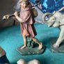 Antique Nativity Chalk Figurines Image 4