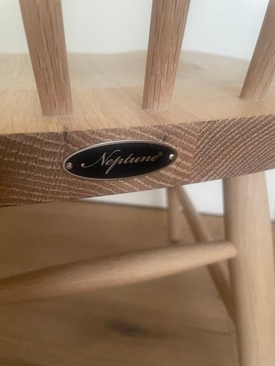 Solid Oak Neptune Table and Chairs