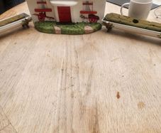 Thatched cottage  14 x 9 inches
