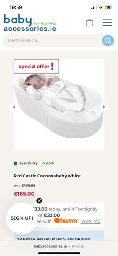 Cocoonababy Redcastle