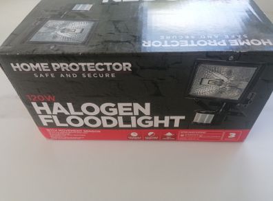 Halogen floodlight
