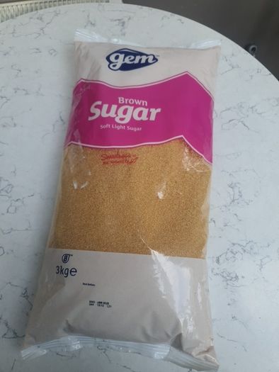 3 Kilo Bag Of GEM Brown Sugar