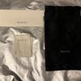 Gucci genuine Glasses Sunglasses Case Hard Shell Blue Velvet Image 6
