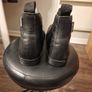 Lambretta Black Chelsea Boots Image 3