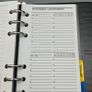 Vintage Disneyland Paris Mickey Mouse 6-Ring Personal Organiser / Planner Image 8