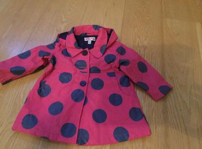 6-12 mth Sugar Pink Rain Coat
