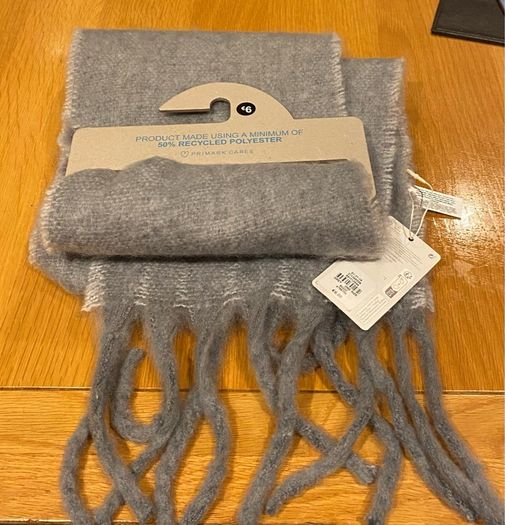 Pennys Scarf Light Grey