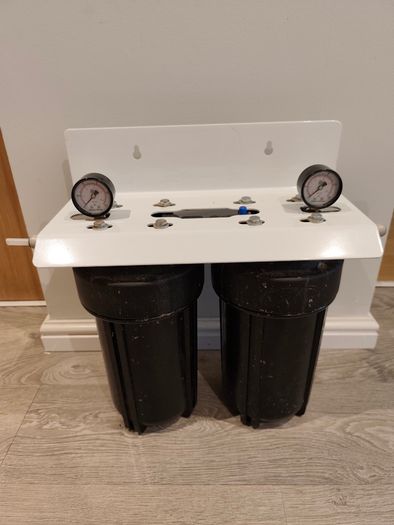 Filtration system for whole house