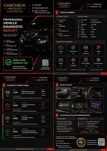 Diagnostics& electric repare