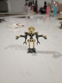 Lego star wars minifigure general grevious tan armour sw0254