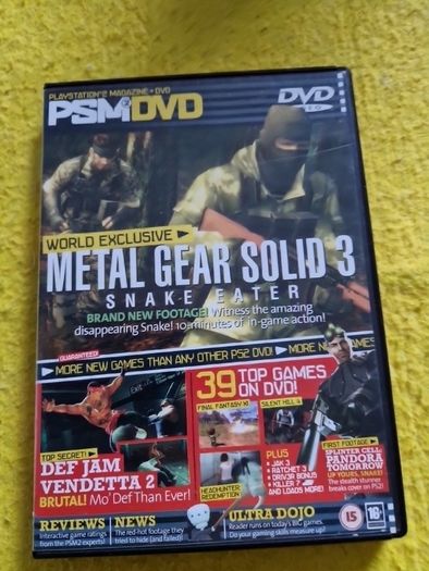 PSM2 DVD  PlayStation2 Ps2 Games Original