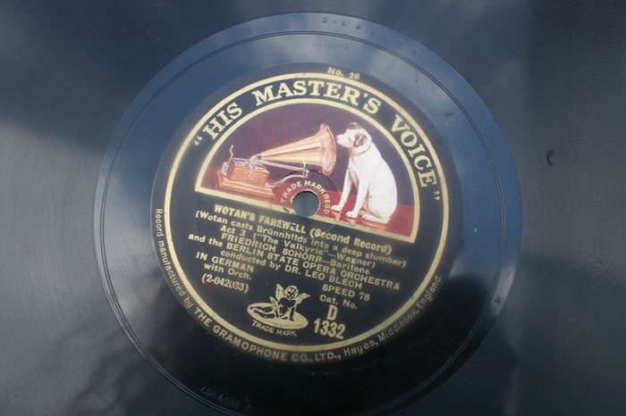 Antique Gramophone records