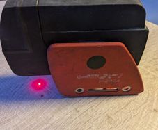 Hilti plumb point laser