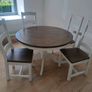Dining Table with 4 Chairs with Matching Sideboard Image 2