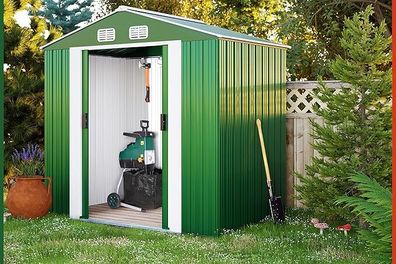 Metal shed