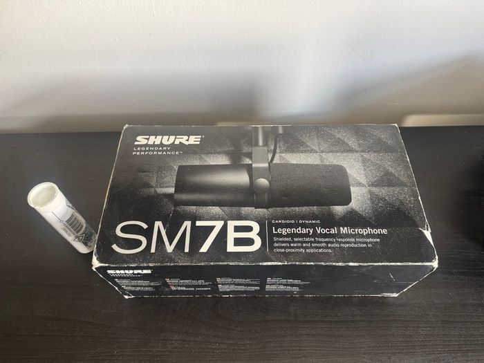 Shure SM7B Mic + Triton Fethead Amp