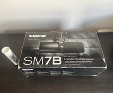 Shure SM7B Mic + Triton Fethead Amp