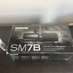 Shure SM7B Mic + Triton Fethead Amp