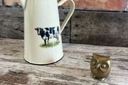 Enamelled jug