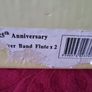 New In Box And Never Used Pair Of Duiske Glass 25th Anniversary Silver Band Flutes Image 9