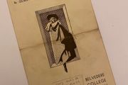 Belvedere College 1935 programme