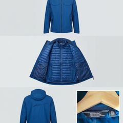 Regatta Men's 3-in-1 Waterproof Jacket - blue - size M