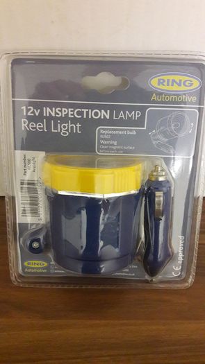 Ring Inspection Lamp Reel Light With 12v DC Charge