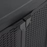 Garden Storage Cabinet Black Image 7
