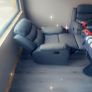 Leather armchair Recliner Image 2