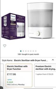 philips avent steriliser and dryer