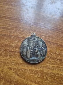 Vintage Pope Pius XI Jubilee Medal