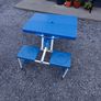 Foldable camping table and chairs Image 2