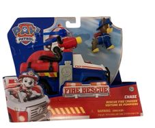 Paw Patrol Fire Rescue Cruiser with 'Chase'