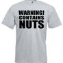 Warning Contains Nuts  Funny Gift Ideas For Men tee top shirt Image 3