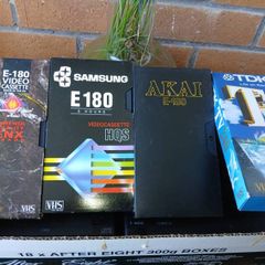 11 vhs video tapes. New condition.