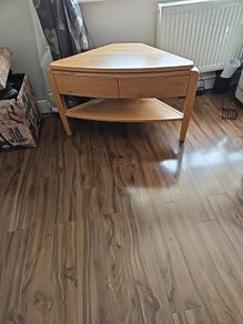 solid wood tv unit