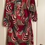 Ladies vintage long sleeve top wrap style size 20 Image 2