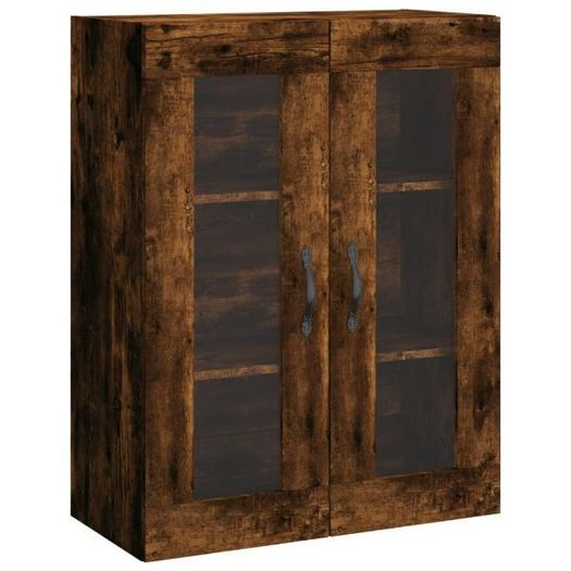 Highboard Smoked Oak 69.5x34x180 cm