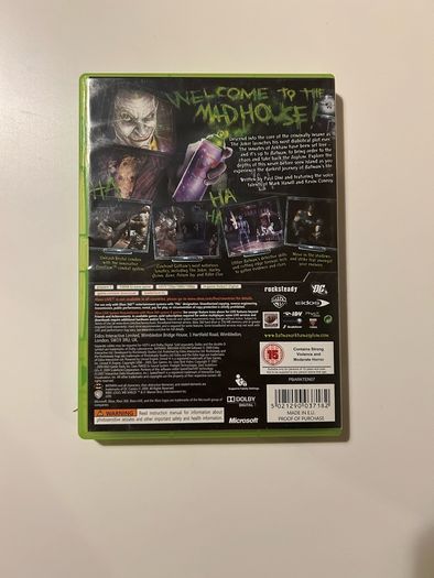 Batman Arkham Asylum - Xbox 360