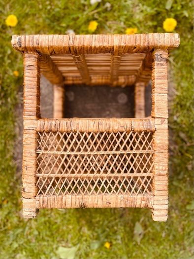 Rattan Side Table