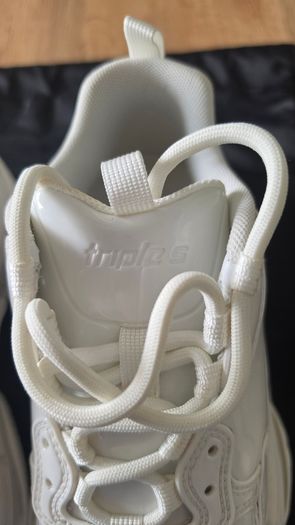 Balenciaga triple s monoblock rubber