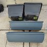Set of four self-Watering square & Railing Planters Image 4