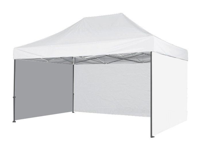 BLACK 3x4.5m Pop Up Gazebo (Heavy Duty 38kg)