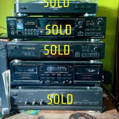 Pioneer double tape deck