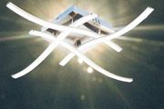 NEW SALE | LED Ceiling Light, Elegant Curved Design 4 Built-in LED Boards, 28W Cool White Light 6000K,Modern Ceiling Fixture for Living Rooms, Kitchen Hallway and Bedroom,2000 Lumens