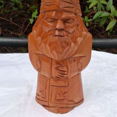 Vintage Japanese Ainu Wooden Figure