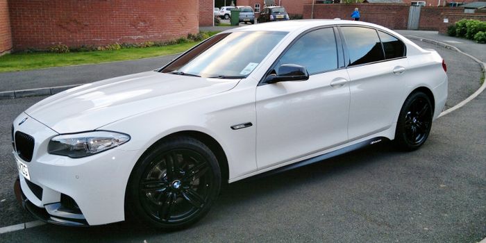 18" 351M Bmw Type Hyper Silver Alloy Wheels Bmw Vw Opel 5x120